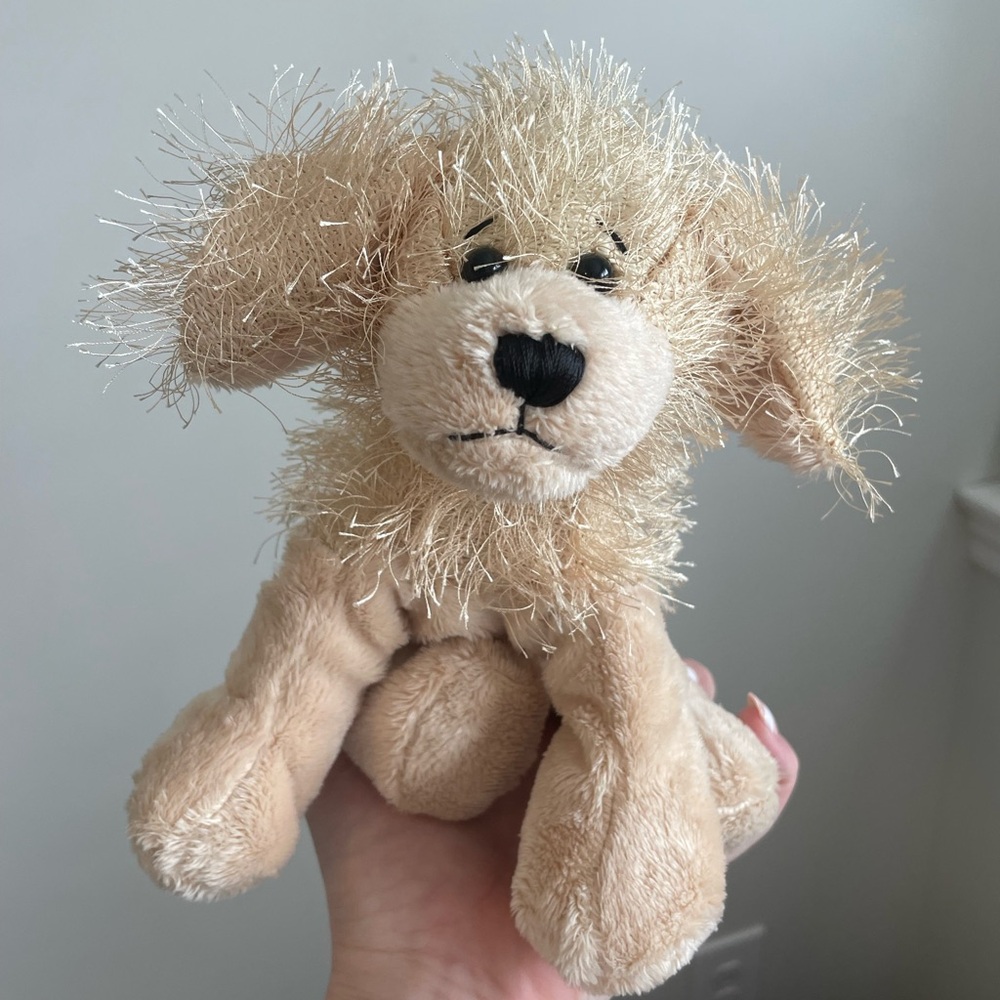 Plush Dog Toy - Cream WEBKINZ